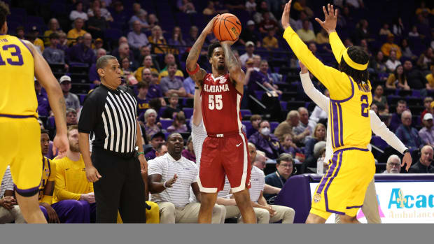 Aaron Estrada at LSU